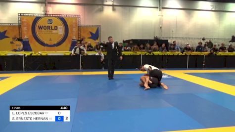 LEONARDO LOPES ESCOBAR vs SERGIO ERNESTO HERNANDEZ 2023 World IBJJF Jiu-Jitsu No-Gi Championship