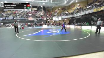 170 lbs Semifinal - Harlie Owings, Eureka Hs vs Atavia Cain, Oakley HS