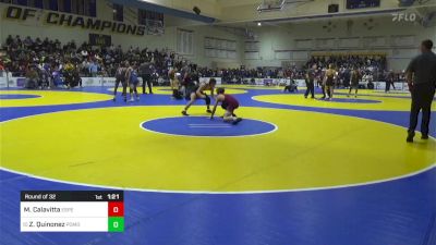 123 lbs Round Of 32 - Marcello Calavitta, Esperanza vs Zaidyn Quinonez, Pomona (CO)