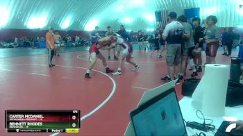 175 lbs Round 4 (6 Team) - Carter McDaniel, Weyauwega-Fremont vs Bennett Rhodes, Reedsburg