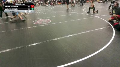 140 lbs Quarterfinal - Marcus Mullen, Icon Wrestling Club vs Josiah Fogarty, C2X
