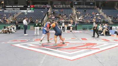 1-4A - 235 1st Place Match - Kristal Sosa Bustos, Anson High School vs Kimberly Talton, Madison High School