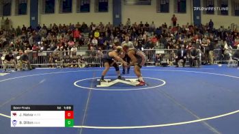 220 lbs Semifinal - Joao Neiva, Milford vs Beau Dillon, Salem-NH