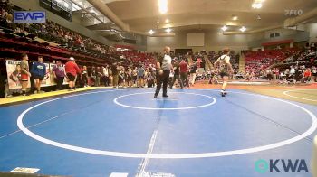 195 lbs Quarterfinal - Mason Borg, Dark Cloud Wrestling Club vs Trevor Reeves, Sperry Wrestling Club