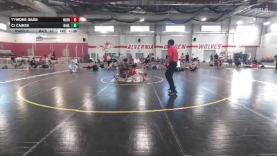 148 lbs Semis & Wb - Tywone Giles, Mat Assassins Red vs CJ Caines, Mat Assassins Black