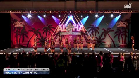 React Elite - Lady Nitro [2026 L3 Junior - Flex - D2 Day 2] 2026 Aloha Portland Showdown