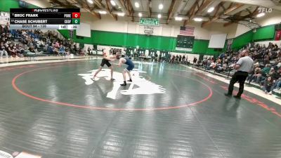 138 lbs Cons. Round 2 - Chase Schubert, Cody vs Broc Frank, Powell