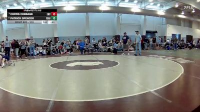 110 lbs Quarterfinal - Curtis Cubbage, Legend Wrestling Club vs Patrick Spencer, Richlands Wrestling Club