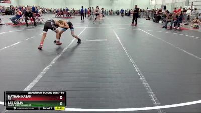 85 lbs Round 5 - Nathan Kasak, M2 vs Lee Delia, Force Wrestling Club