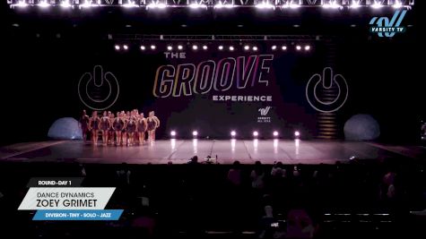 Dance Dynamics - Zoey Grimet [2026 Tiny - Solo - Jazz Day 1] 2026 GROOVE Dance Grand Nationals