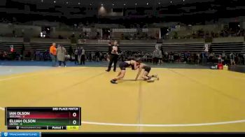 85 lbs Placement (4 Team) - Ian Olson, Waconia vs Elijah Olson, UNITED
