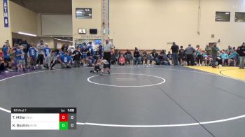 50 lbs Rr Rnd 7 - Tripp Miller, OMP K-8 vs Kase Boytim, Third Monkey K-8