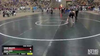 AA 170 lbs Cons. Round 1 - Eziah Peek, Cookeville vs Wade Brooks, Bradley Central