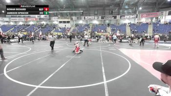 62 lbs Rr Rnd 1 - Rowan Richard, Matpac Wrestling ND vs Jameson Spencer, Steel City Reloaded WC