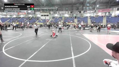 62 lbs Rr Rnd 1 - Rowan Richard, Matpac Wrestling ND vs Jameson Spencer, Steel City Reloaded WC