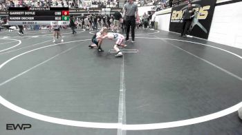 61 lbs Rr Rnd 2 - Garrett Doyle, Cowboy Wrestling Club vs Kaden Decker, Mojo Grappling Academy