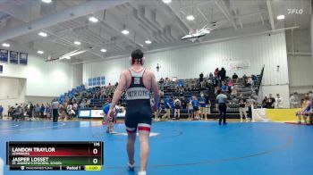 175 lbs Cons. Round 2 - Landon Traylor, Lewisburg vs Jasper Losset, St. Andrew`s Episcopal School