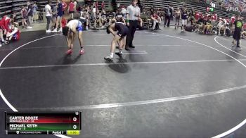 102 lbs Round 3 (6 Team) - Carter Booze, Nebraska Blue vs Michael Keith, Team USA