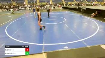 98 lbs Final - Dominic Olson, The Best Wrestler vs Holden Jacobs, Scots WC