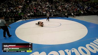 126 lbs Quarterfinal - Alex Lindquist, Viewmont vs Gavin Gulbranson, Box Elder