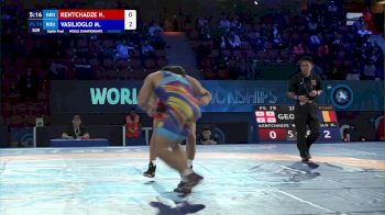 79 kg 1/8 Final - Nika Kentchadze, Georgia vs Maxim Vasilioglo, Romania