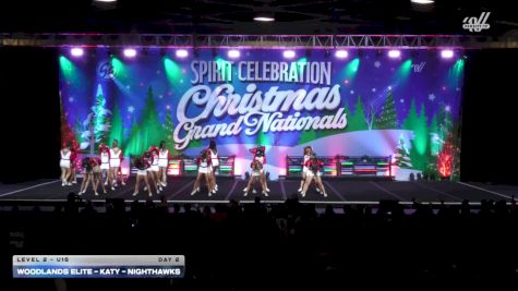 Woodlands Elite - Katy - Nighthawks [2025 L2 - U16 Day 2] 2025 Spirit Celebration Christmas Grand Nationals