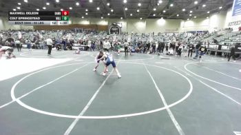 95 lbs Round Of 16 - Maxwell Deleon, Damonte Mustangs WC vs Colt Springstead, Willows Wrestling