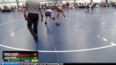 Silver 174 lbs Cons. Round 3 - Sedee AlObaidi, Wisconsin-La Crosse vs Logan Kawa, Wisconsin-Whitewater