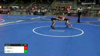 70 lbs Consolation - Lucas Reeves, Steel Valley Renegades vs Brody Villa, Pomona Elite