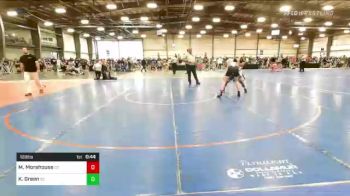 126 lbs Consi Of 64 #1 - Matthew Morehouse, CT vs KeAndre Green, SC