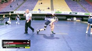 197 lbs Round 6 (8 Team) - Timothy Goddard, Liberty vs Michael McCutcheon, Dubuque WC