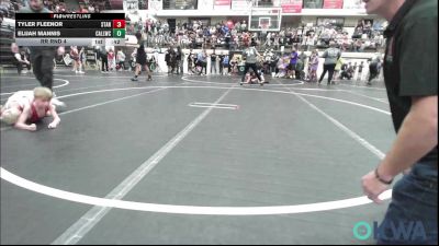 46 lbs Rr Rnd 4 - Tyler Fleenor, Standfast vs Elijah Mannis, Carl Albert