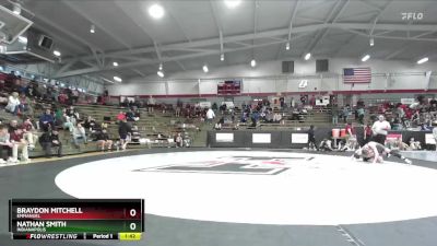 125 lbs Champ. Round 3 - Nathan Smith, Indianapolis vs Braydon Mitchell, Emmanuel