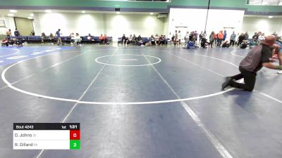 126 lbs Consi Of 32 #1 - Draven Johns, ID vs Reef Dillard, PA