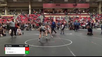 120 lbs 5th Place Match - Hank Kolich, SlyFox Wrestling Academy vs Maxwell Kerr, Maize Wrestling Club