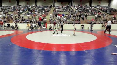 48 lbs Quarterfinal - Cooper Brown, Patriot Wrestling Club vs Chance Thornton, Georgia