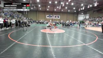 144 lbs 1st Place Match - Brock Johnson, Paola vs Patrick Provost, Ft. Zumwalt North