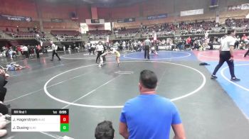 70 lbs Rr Rnd 1 - Jackson Hagerstrom, Black Fox Wrestling Academy vs Jonah Dusing, Black Fox Wrestling Academy