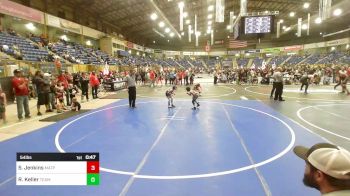 54 lbs Semifinal - Sierra Jenkins, Matpac WC vs Reagan Keller, Team Champs