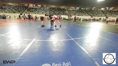 140 lbs Consi Of 32 #1 - Keatyn Lindsay, Prague vs Bryson Kamalski, Wagoner