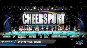 Spirit of Texas - Royalty [2021 L6 Senior Coed - Medium Day 2] 2021 CHEERSPORT National Cheerleading Championship