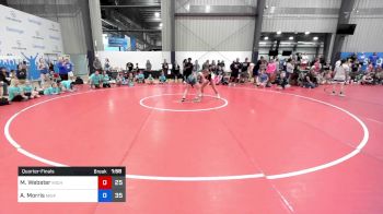 64 kg Quarterfinal - Mackenna Webster, Michigan Blue vs Alahna Morris, Misfits Girls Onyx