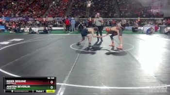 5A 120 lbs Quarterfinal - Rider Seguine, Post Falls vs Ahsten Beverlin, Middleton