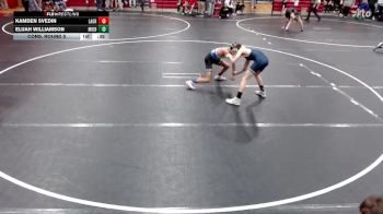 106 lbs Cons. Round 5 - Elijah Williamson, Middleton vs Kamden Svedin, La Grande