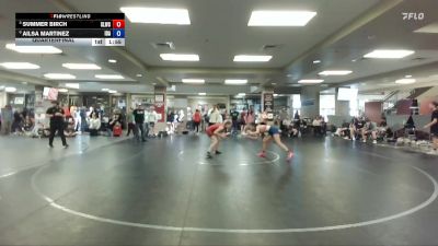 115 lbs Quarterfinal - Summer Birch, Sandpoint Legacy Wrestling Club vs Ailsa Martinez, Idaho
