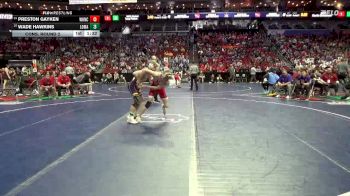 1A-144 lbs Cons. Round 2 - Wade Hawkins, Logan-Magnolia vs Preston Gayken, West Hancock, Britt