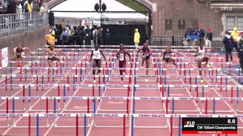 Watch College Women's 100m Hurdles Final (Event 572) At 2026 Penn Relays
