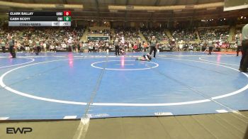 46 lbs Consolation - Clark Ballay, Grindhouse Wrestling vs Cash Scott, Cowboy Wrestling Club