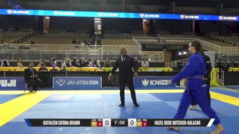 Hazel Rose Butcher-Salazar vs Kathleen Cierra Brann 2025 Pan Jiu Jitsu IBJJF Championship