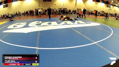 144 lbs Cons. Round 3 - Tyler Hall, Legend Wrestling Club vs Topher Scrapper, NOVA Wrestling Club